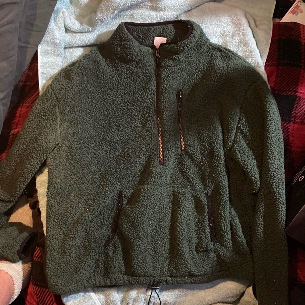 Cozy Green Pullover